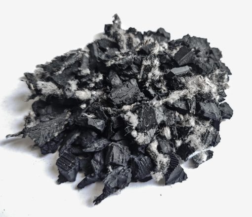 rubber chunks from recycled sbr